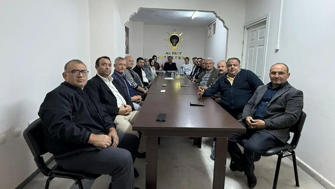 Emet AK Parti’de Gündem Deprem