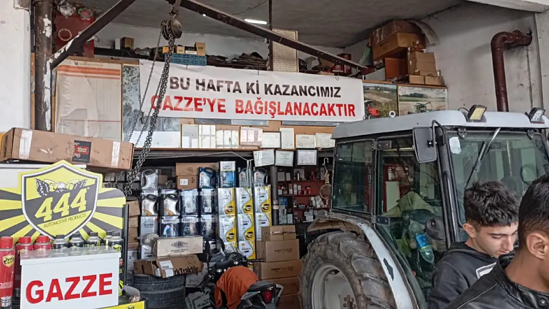 Emet'te Esnaf Bir Haftalık Gelirini Gazze'ye Bağışladı