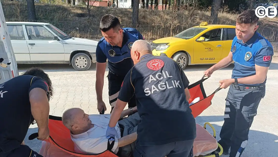 Hasta Vatandaşın yardımına Zabıta Yetişti