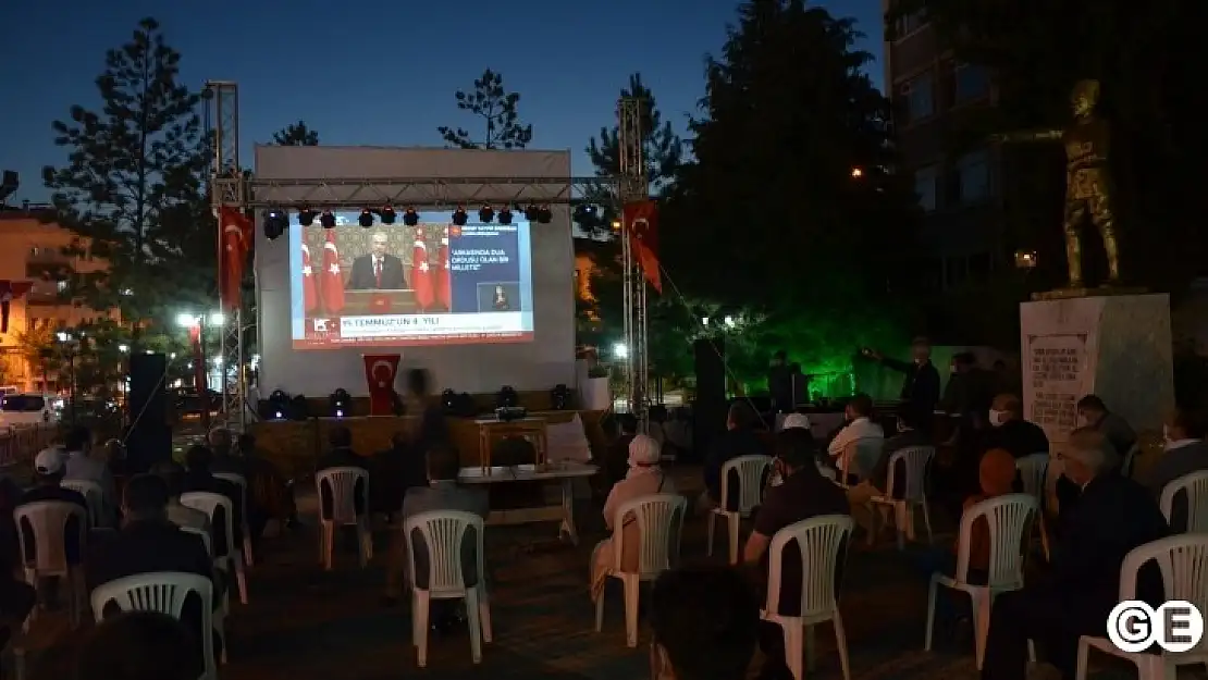15 Temmuz Demokrasi ve Milli Birlik Gününde Meydanlarda Değil,Gönüllerde Birlikteydik
