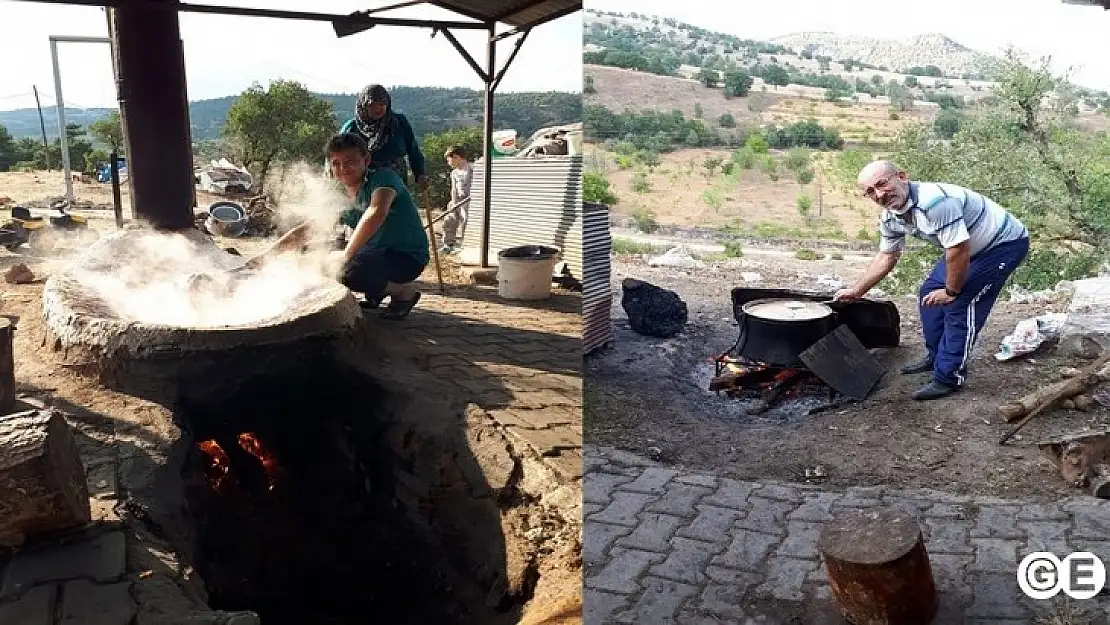 Bağbozumu Zamanında Şimdi Emet'te Pekmez Zamanı