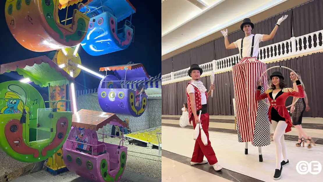 Başkandan Çocuklara 100.yıl Hediyesi Mini Lunapark