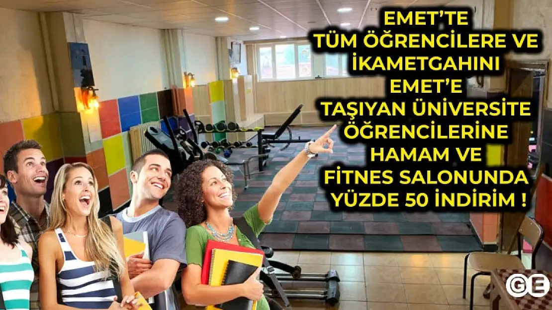 Belediye Meclisinden   Hamam ve Fitnes Salonunda Öğrencilere  İndirim