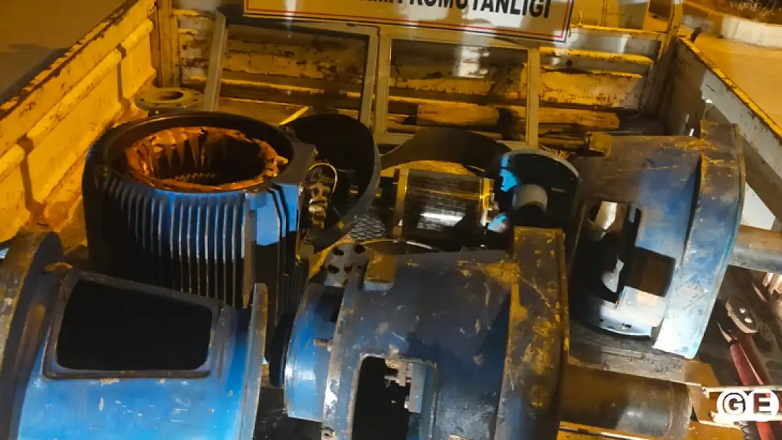 Belediyeye Ait Su Pompalarını Çalanlar Yakalandı