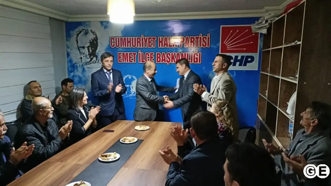 CHP Emet'te Belediye başkan adayını açıkladı