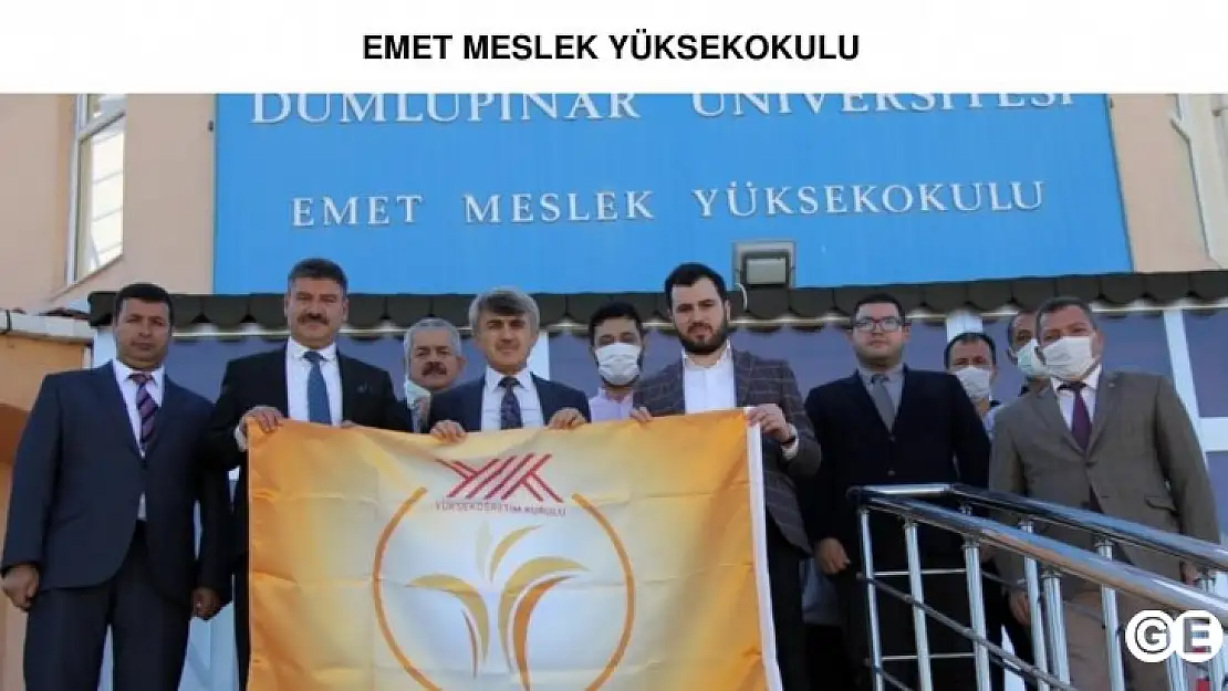 Emet Emyo'ya YÖK'den Ödül