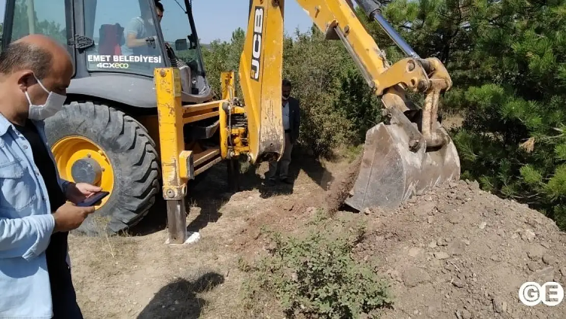 Emet Göleti Arıtma Tesisi Ve Naklinde Sondaj Çalışmaları Sürüyor