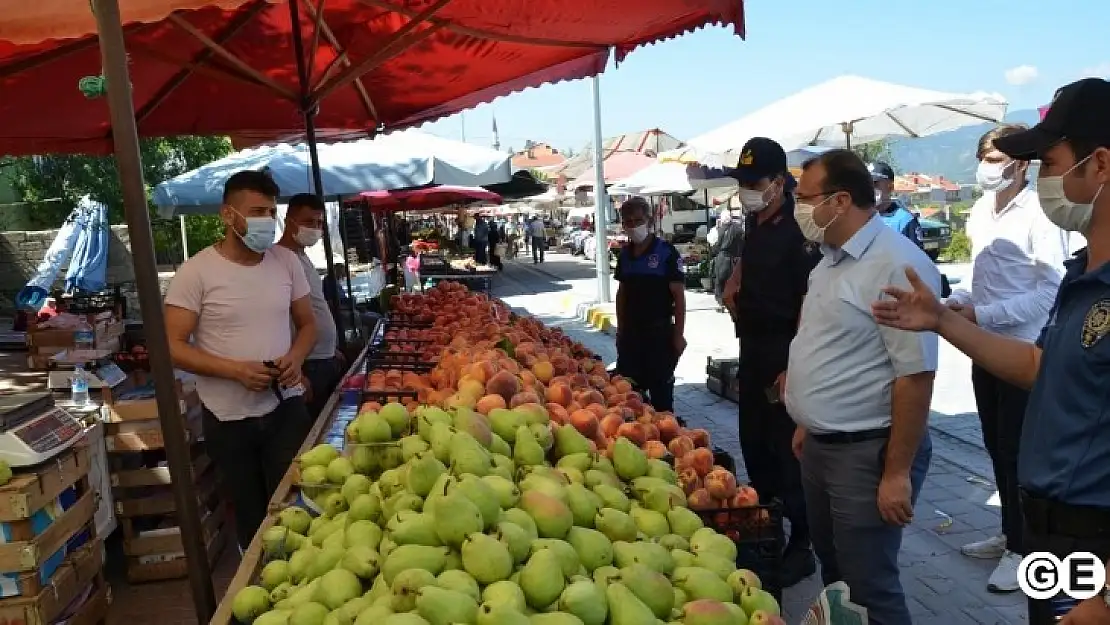 Emet  İlçesinde Covid Denetimleri Aralıksız Sürüyor