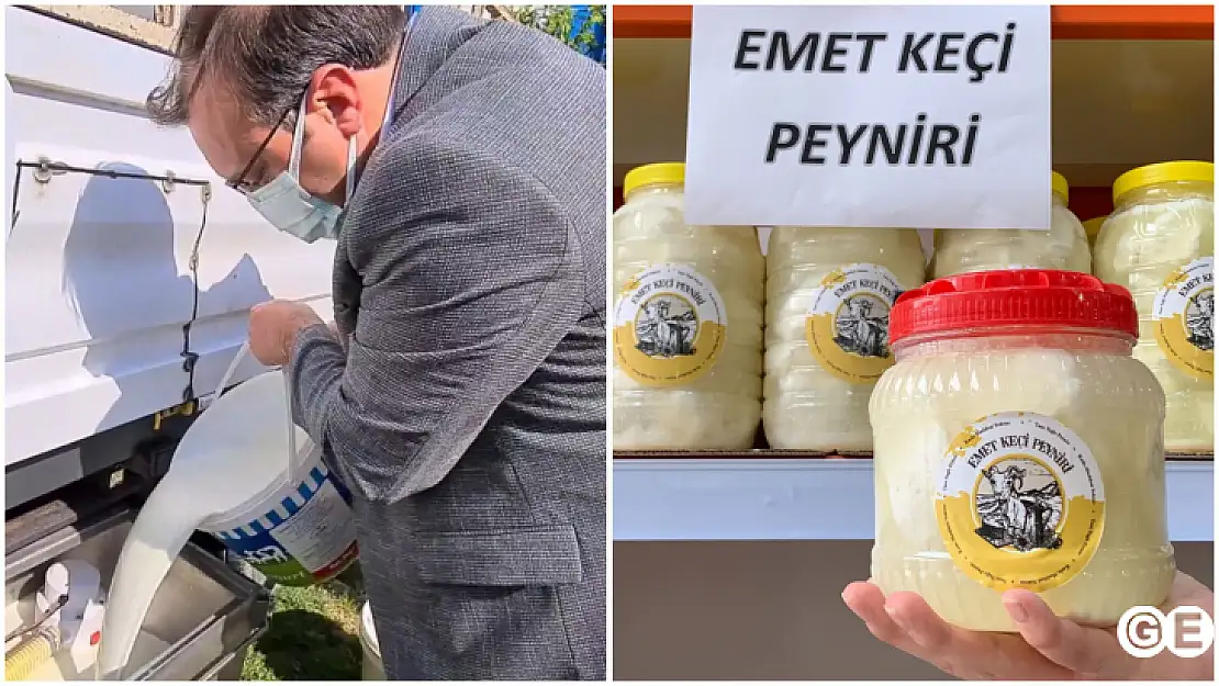 Emet Keçi Peyniri Raflarda Yerini Almaya Başladı