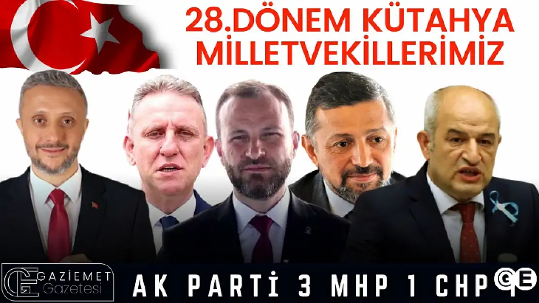 Emet Merkez ve Köylerde Milletvekilliği Sonuçları