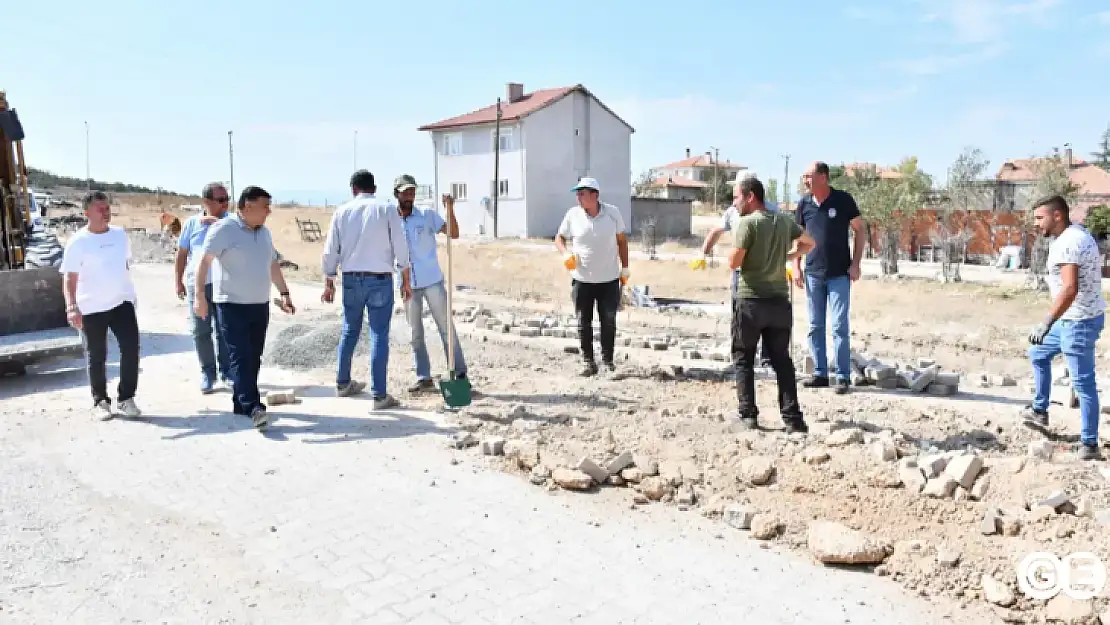 Emet Sanayi Sitesi'nde Yol Sorunu Çözülüyor