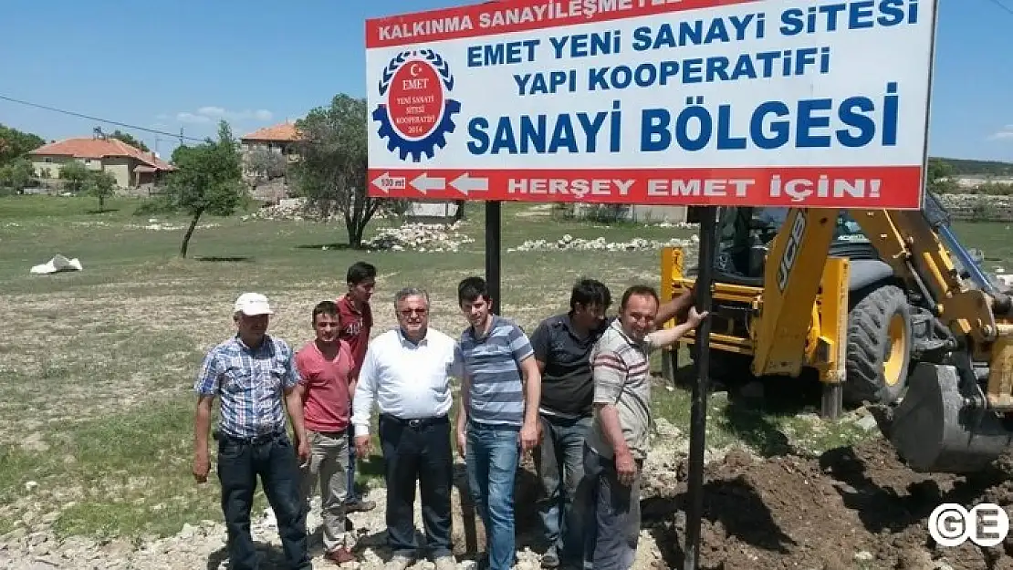 Emet Sanayisini Geliştirecek Koop.Sitelerinde  Sona Gelindi