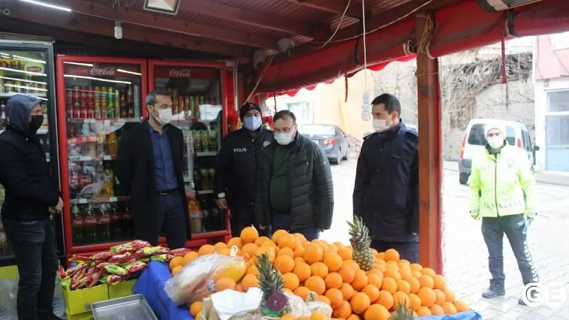 Emet'te Covid-19 Denetimleri Sürüyor