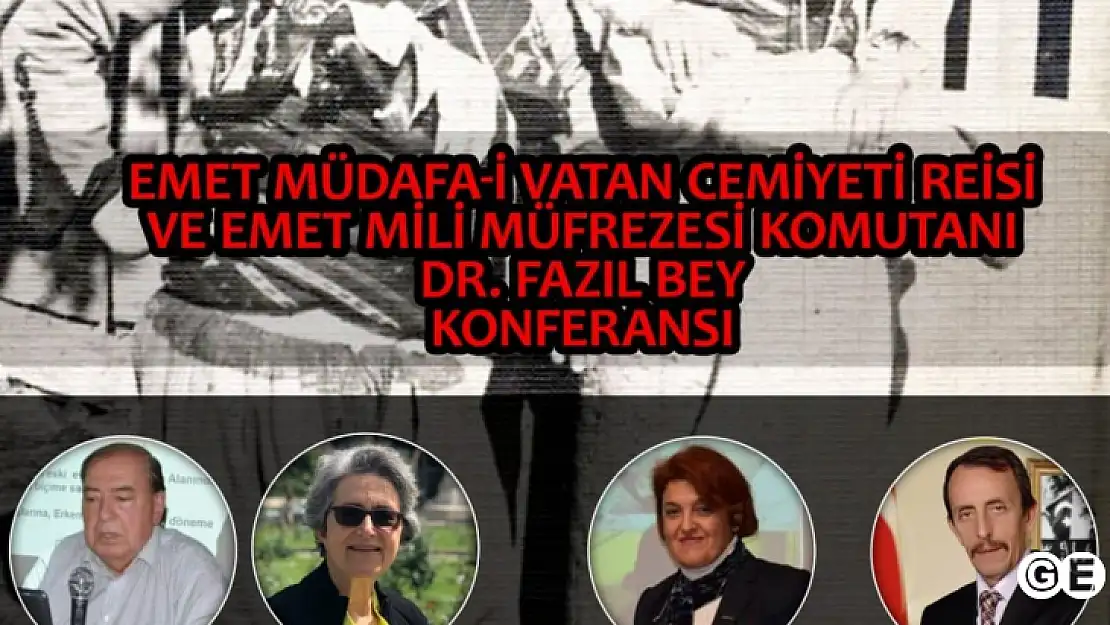 Emet'te Zafer Haftasında Dr. Fazıl Doğan'ın Akrabalarından Konferans