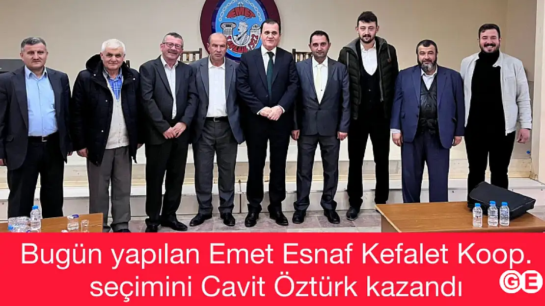 Esnaf Kefalette Yeni Başkan Öztürk