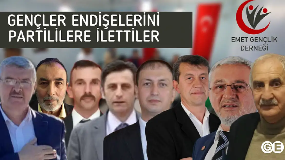 Gençler Partililere Endişelerini Aktardılar