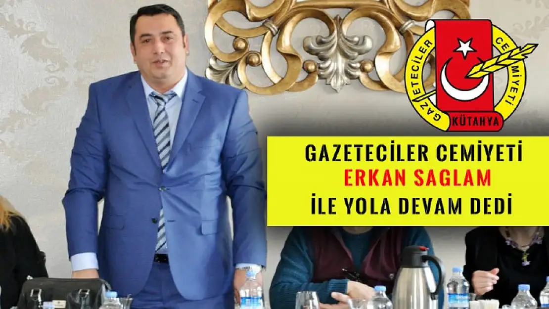 KÜTAHYA GAZETECİLER CEMİYETİ KONGRESİ GERÇEKLEŞTİ..