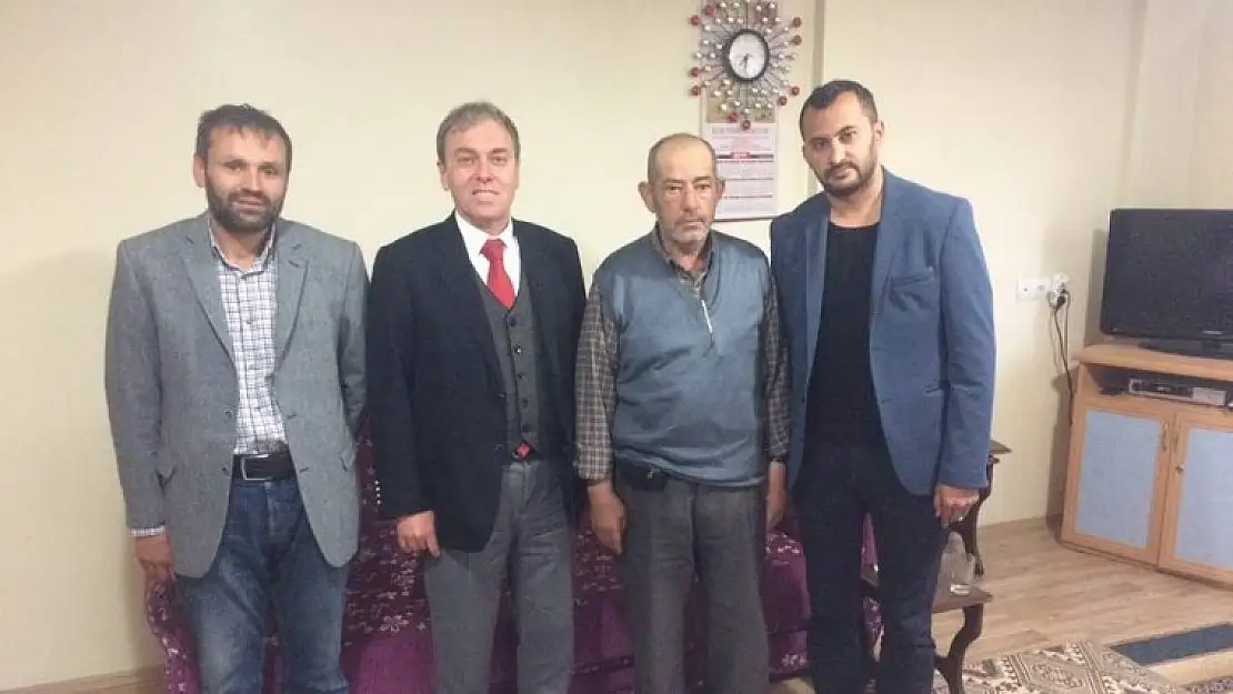 KAVUNCU'DAN MUHTARA ZİYARET