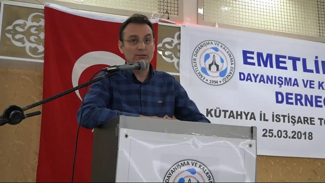 BAĞIRGAN  ÖNCE KÜTAHYA GENELİ BİRLİĞİMİZİ SAĞLAMALIYIZ video
