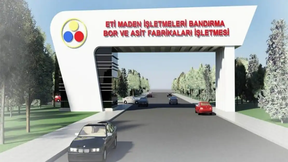 BOR KARBÜR FABRİKASI BANDIRMAYA…