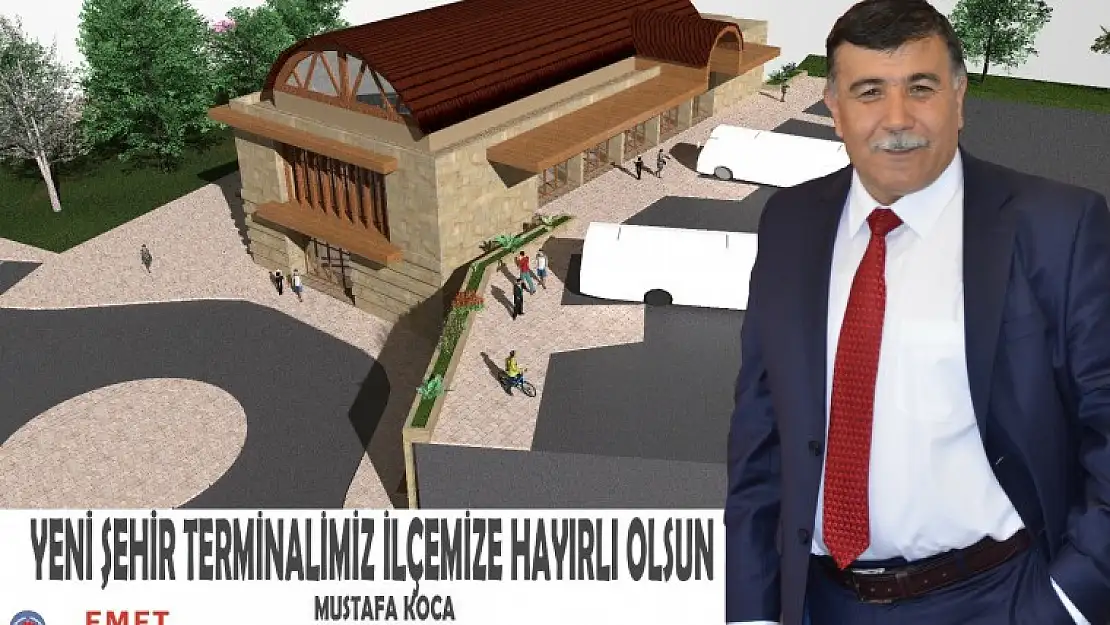 EMET  MODERN BİR İLÇE GARAJINA KAVUŞUYOR