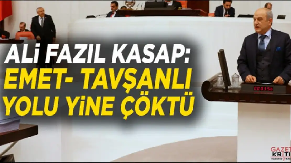 HER YERE YOL YAPMAKLA ÖVÜNEN AKP, KÜTAHYA'YI ES GEÇİYOR!