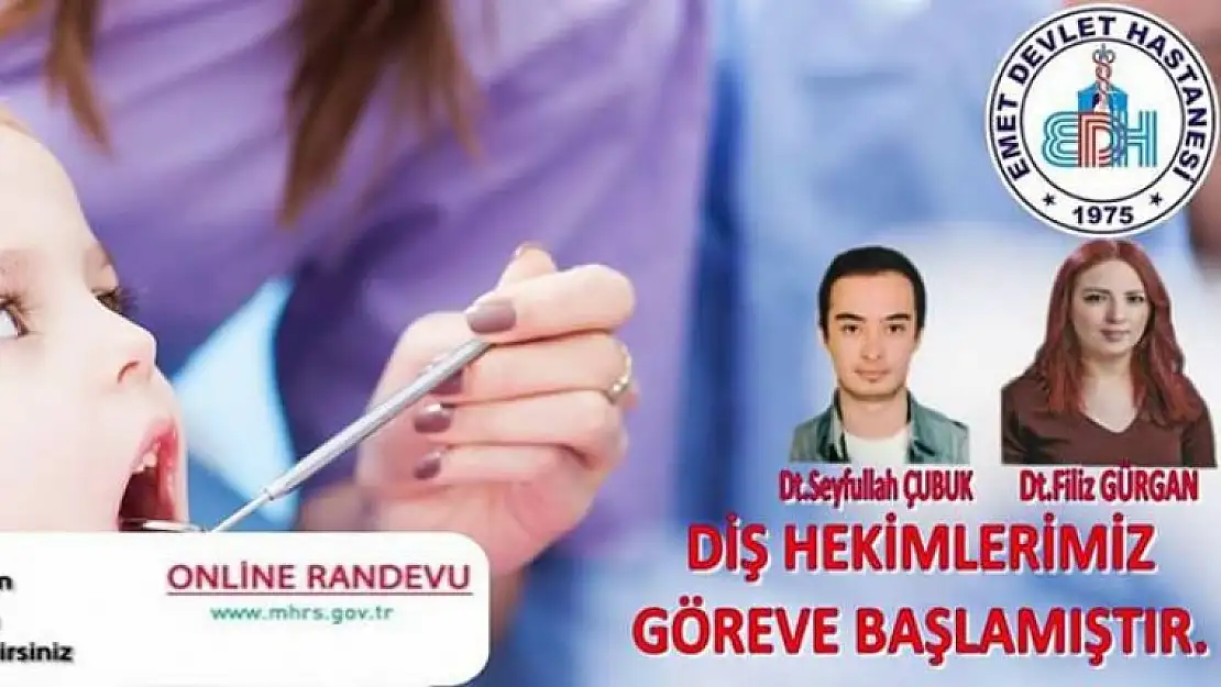 DİŞ HEKİMLERİMİZ GÖREVE BAŞLADI