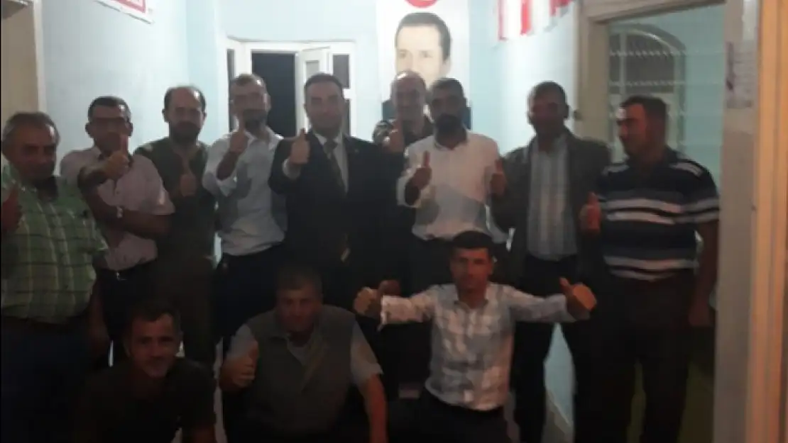 YENİDEN REFAH İL BAŞKANI  OSMAN GEZGİN İLÇEMİZDEYDİ