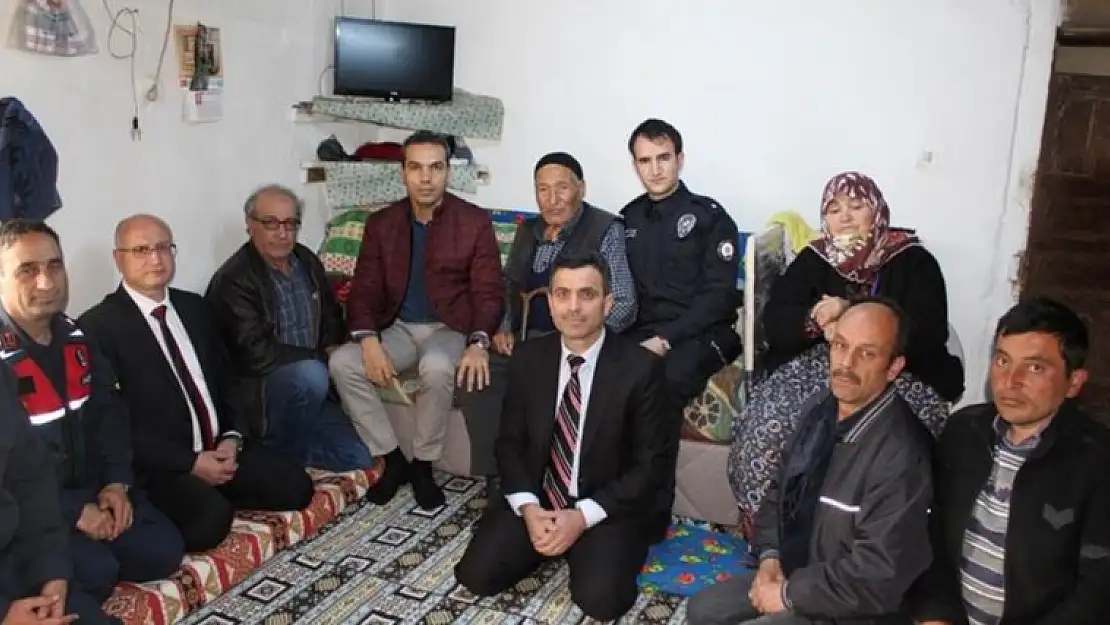 ŞEHİTLER HAFTASINDA ŞEHİT AİLELERİNE ZİYARET
