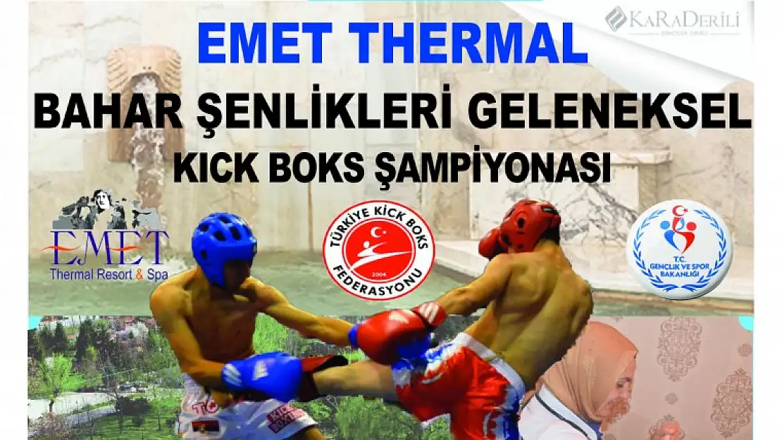 EMET KİCK BOKS ŞÖLENİNE HAZIR