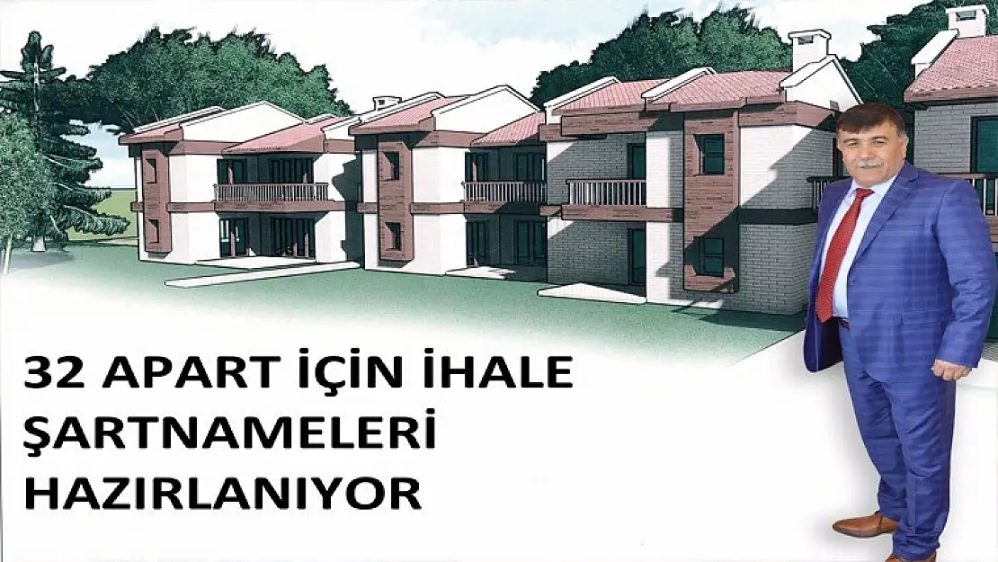 EMET BELEDİYESİNCE 32 APART YAPIMI İHALEYE ÇIKACAK
