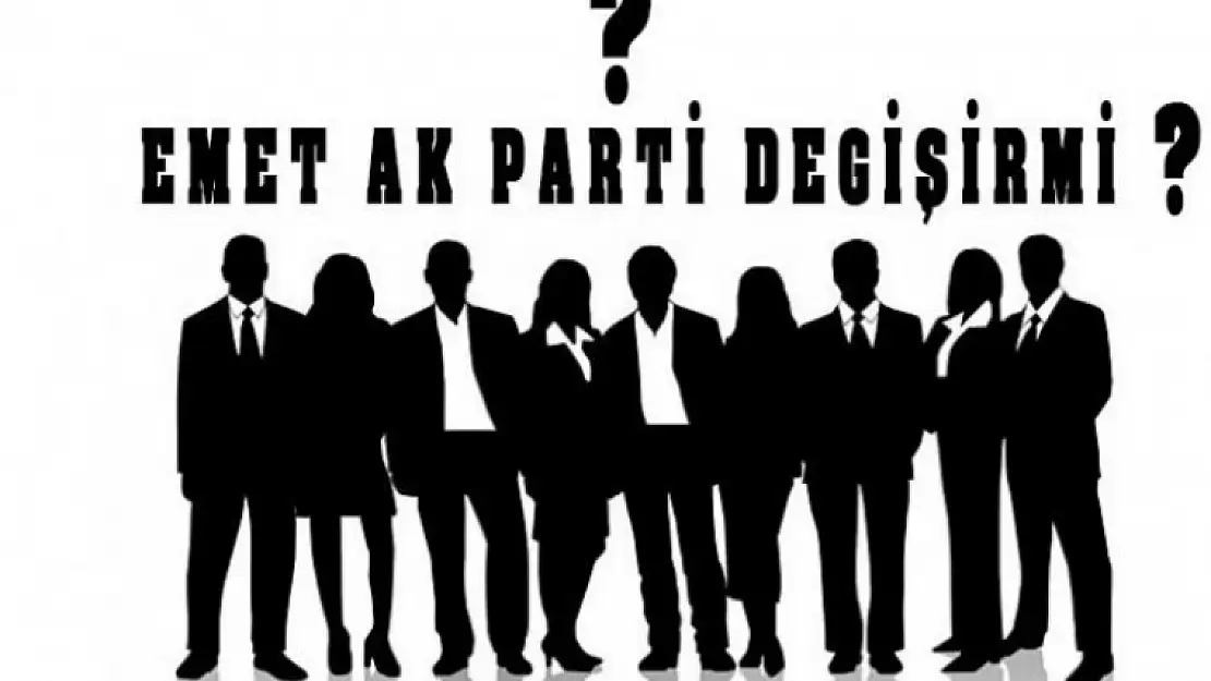 AK PARTİDE BAŞKANLIK YARIŞI BAŞLIYOR