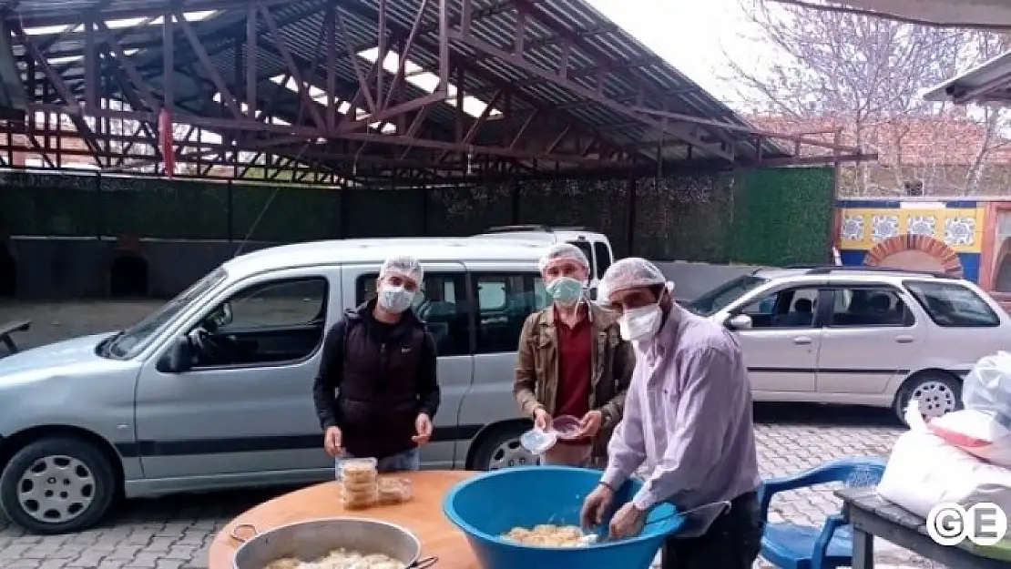 Günlücede Hergün 65 Aileye Sıcak Yemek Dağıtılıyor
