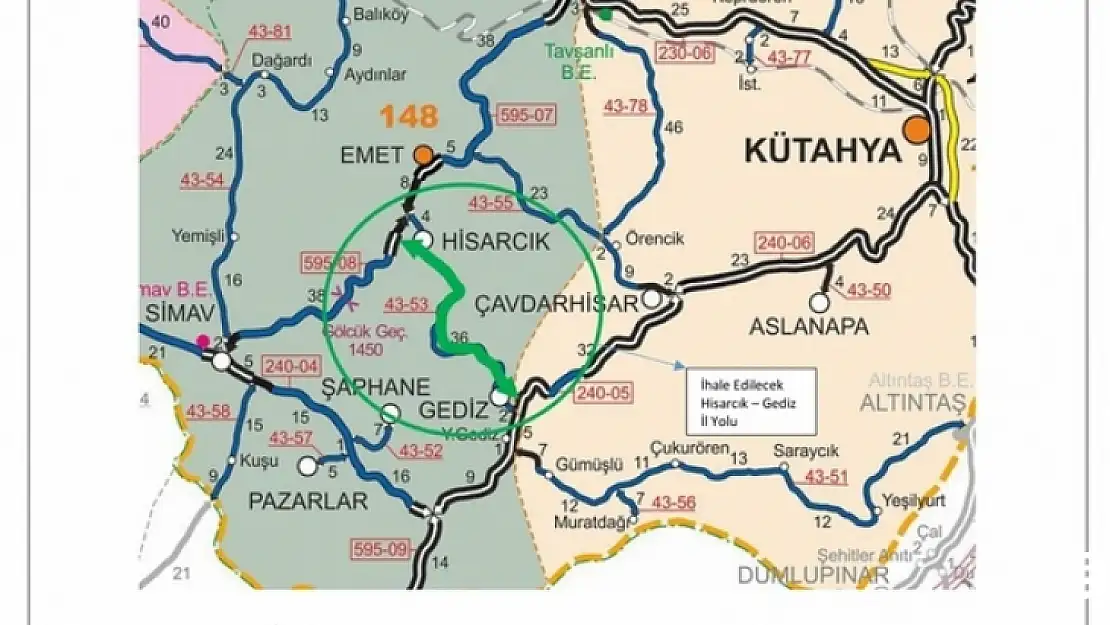 Hisarcık-Gediz Yolu İhalesi İptal mi Oluyor?