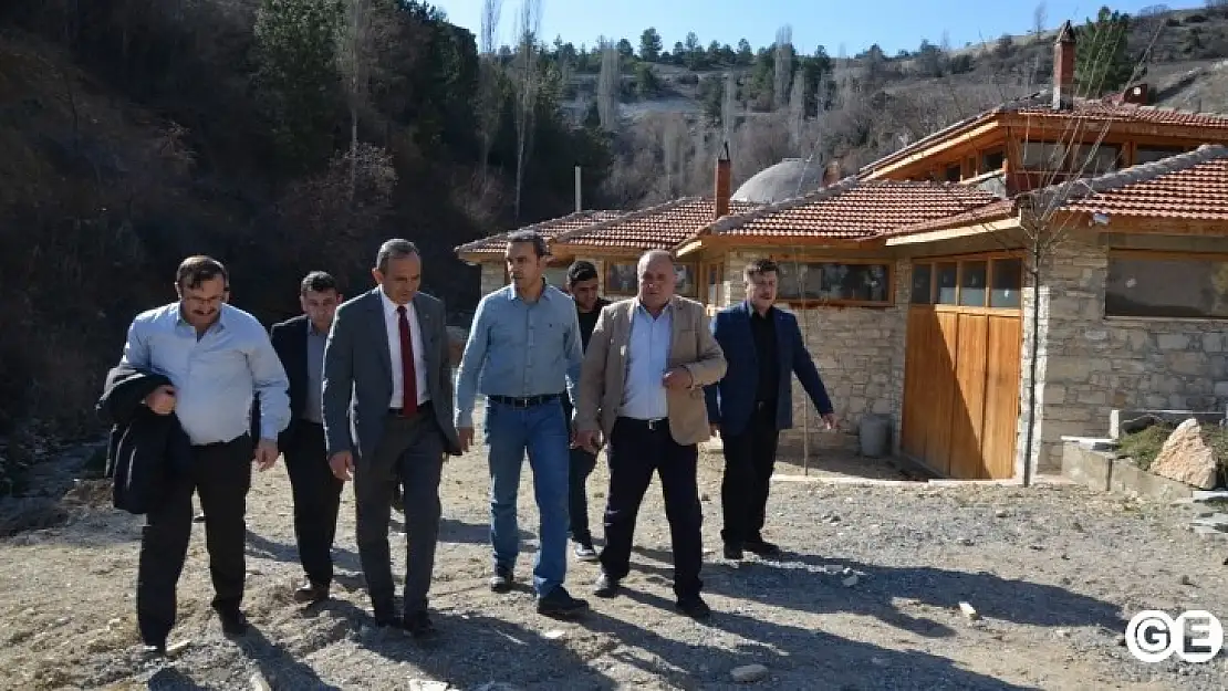 İl Özel İdare Genel Sekreteri  Koyak Emet İlçesindeydi