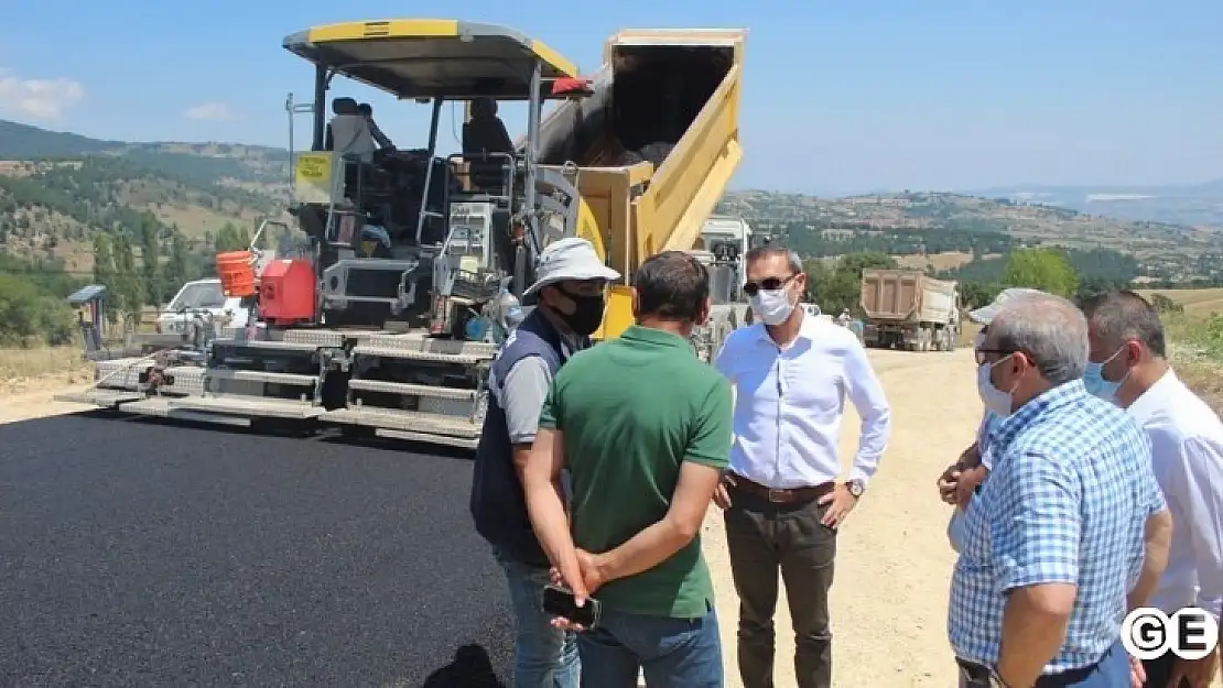 Kaymakam Çiçek' Amacımız Köylerimize Daha Kolay Ulaşımı Sağlamak'