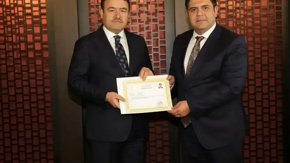Kütahya'da Tayin Olan Mülki İdare Amirleri Onuruna Veda Yemeği