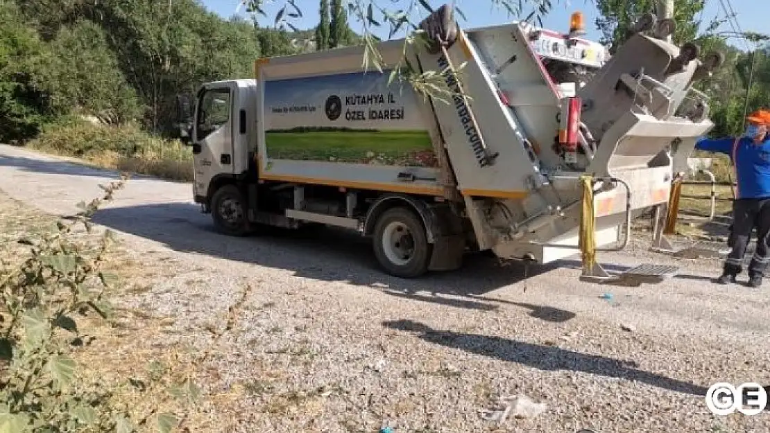 Kütahya İl Özel İdaresi'nden 546 köye çöp toplama hizmeti