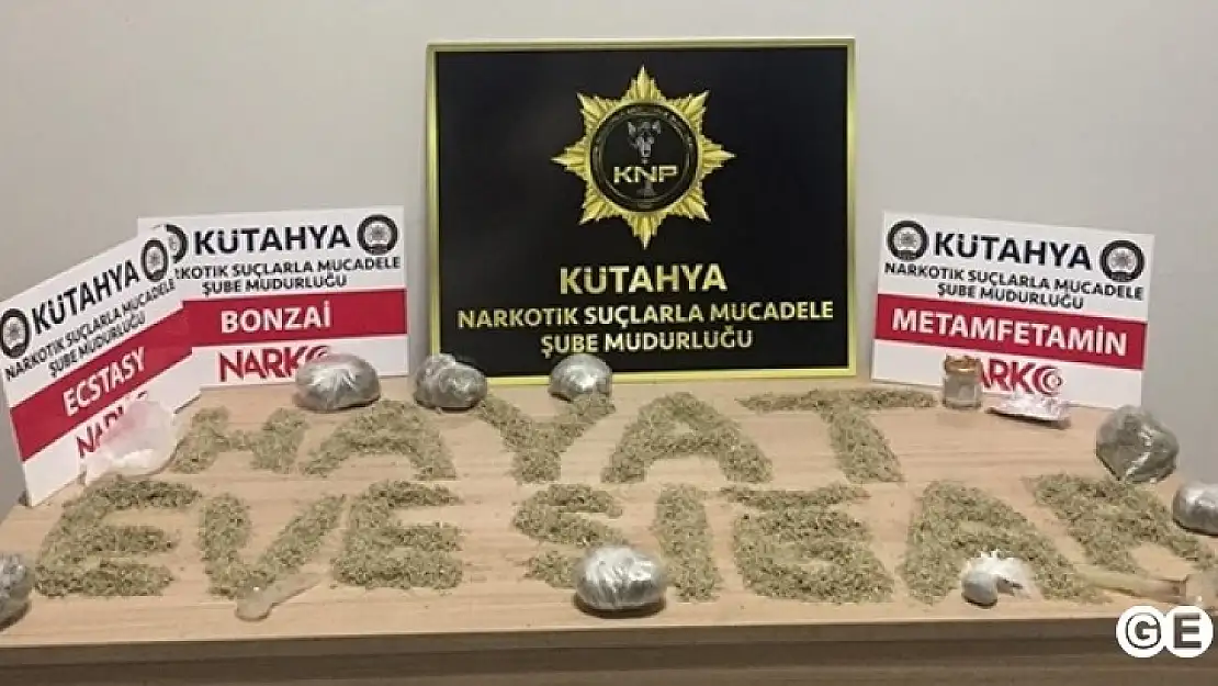 Kütahya Narkotik'ten Uyuşturucuya Geçit Yok!