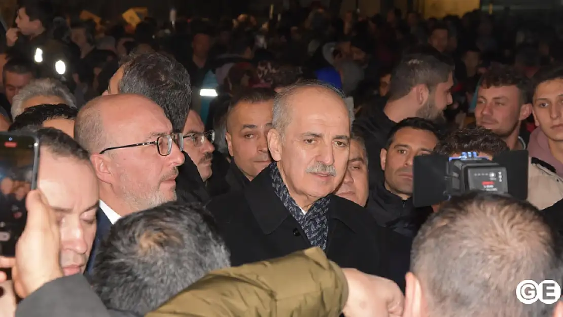 Kütahyaya Gelen Kurtulmuş`Bu Yangın DÜnyayı Sarar`