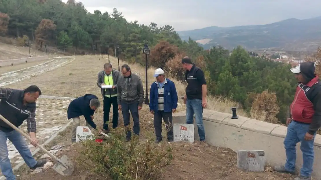 Milli Mücadele dönemi 7 Şehidimiz Hisarlık Tepesine nakledildi