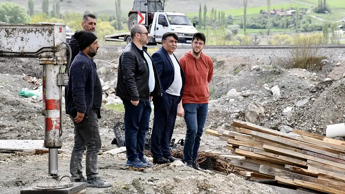 Sanayide Alt Yapı Çalışmaları Sürüyor