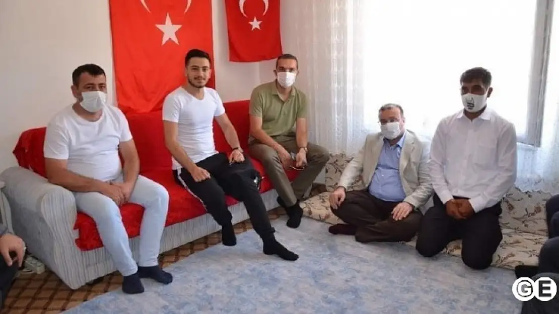 Şehit Aileleri ve Gazilerimiz  Bayramda Önceliğimizdi