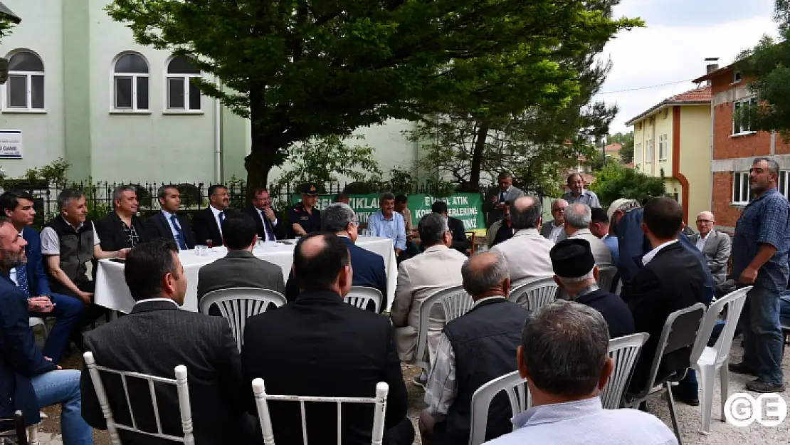 Vali Çelik Emet Kayı Köyü'ndeydi