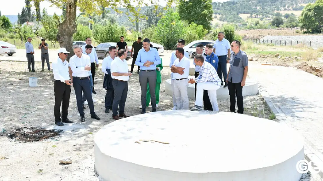 Vali Çelik  Emet'te Kurulan Türk Obası Çalışmalarını İnceledi