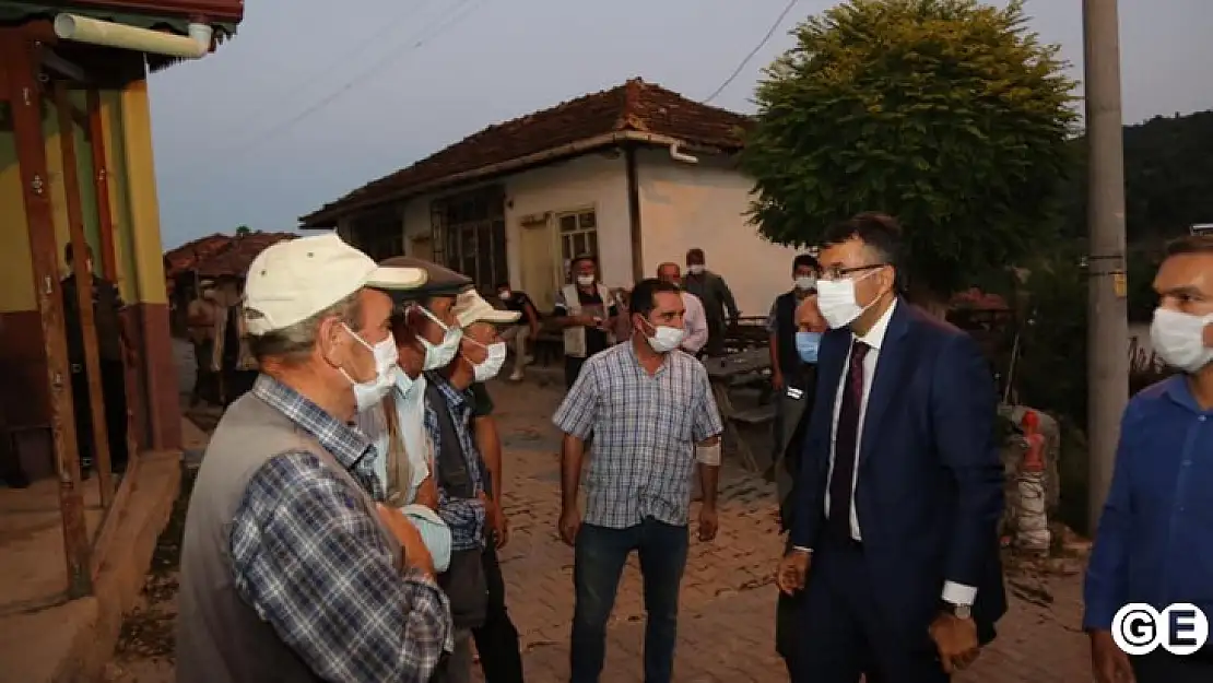 Vali Çelik' Emet Yangınında Sabotaj Şüphesi Yok'