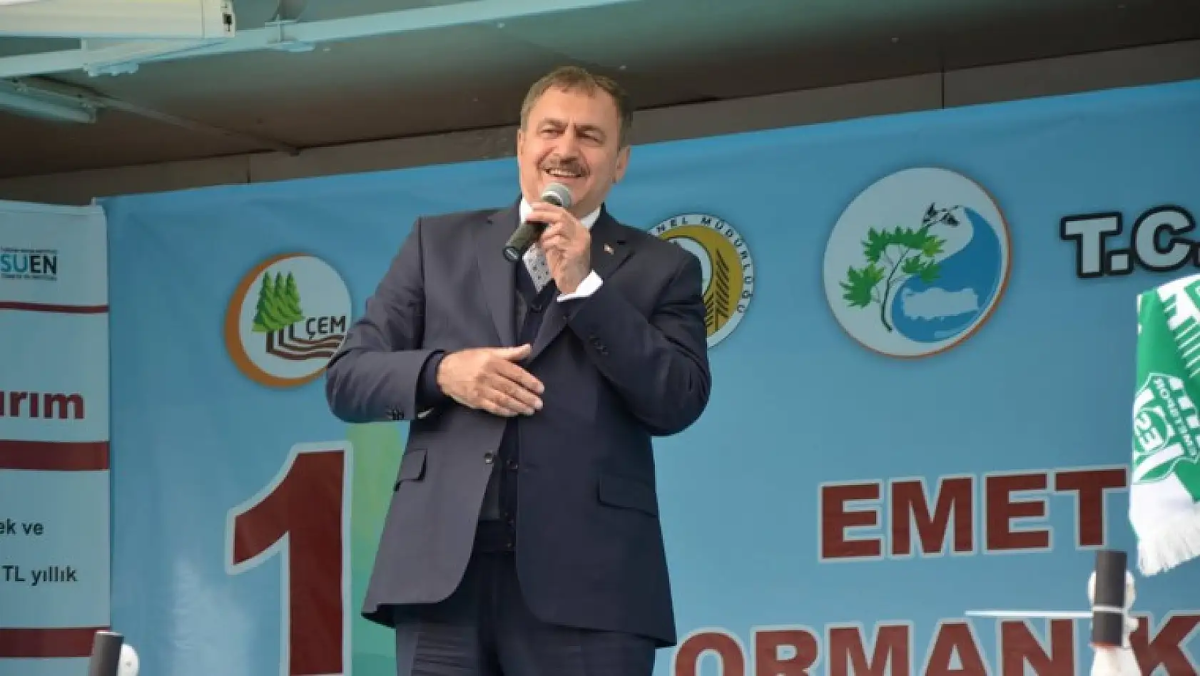 BAKAN EROĞLU EMET GÖLETİ TEMELİNİ ATTI