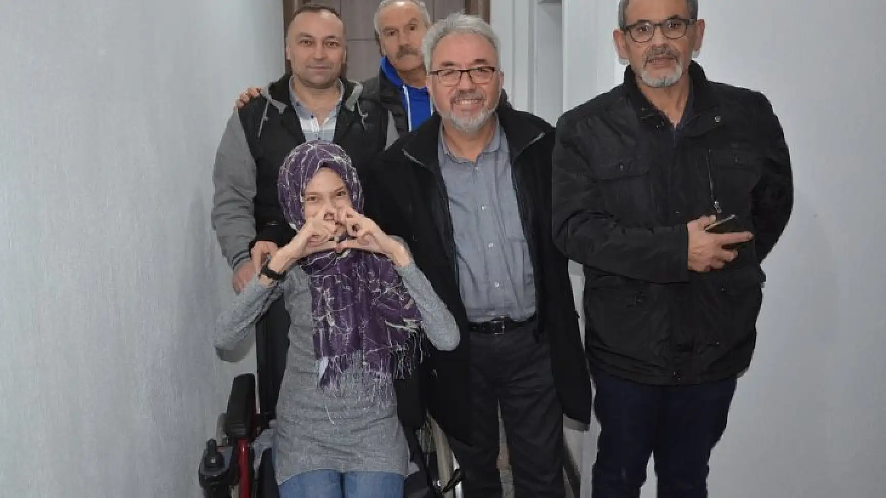 Kasımda Duymaya,Aralıkta Akülü Arabasına Kavuştu