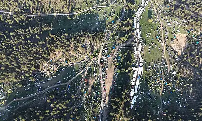 6841 Araç Katıldı 25Bin İnsan Bahar Şenliğinde Buluştu