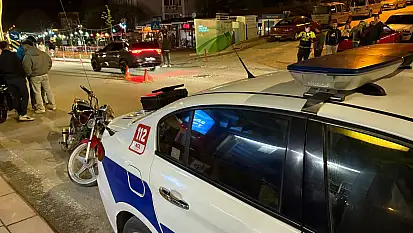 Ehliyetsiz, Plakasız Motorla Polisten Kaçamadı
